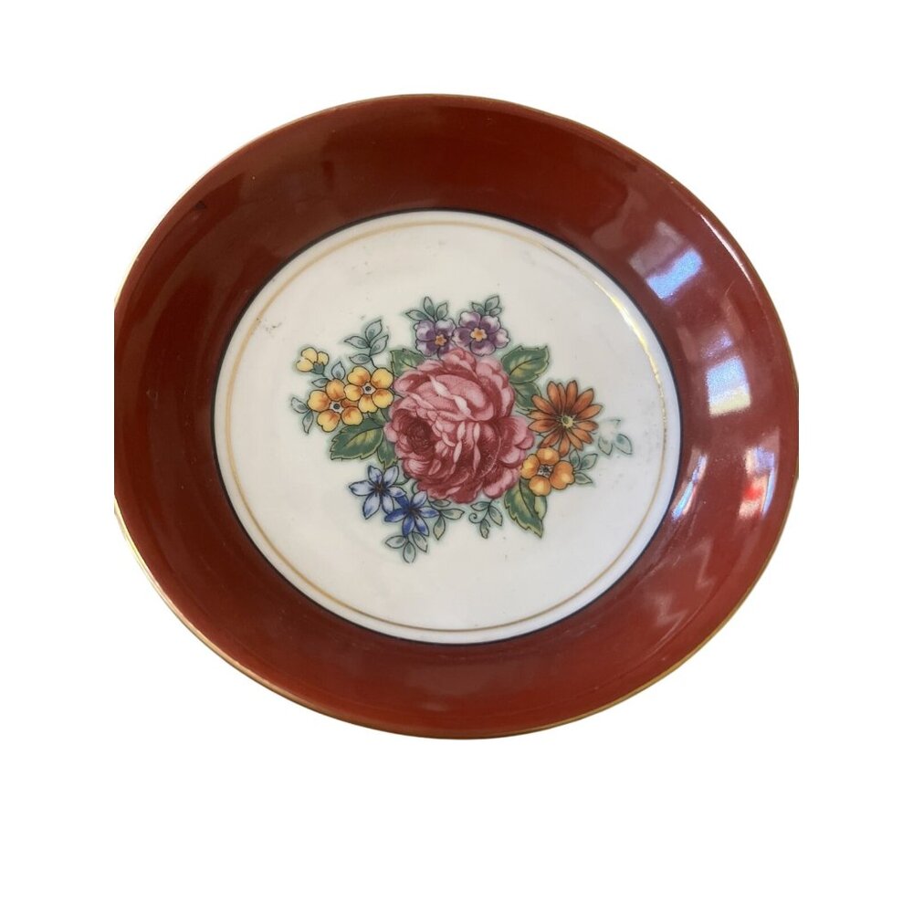 Winterling Bavaria Germany Floral Hand Painted 4 In Bowls Set Of 3 - Picture 2 of 8
